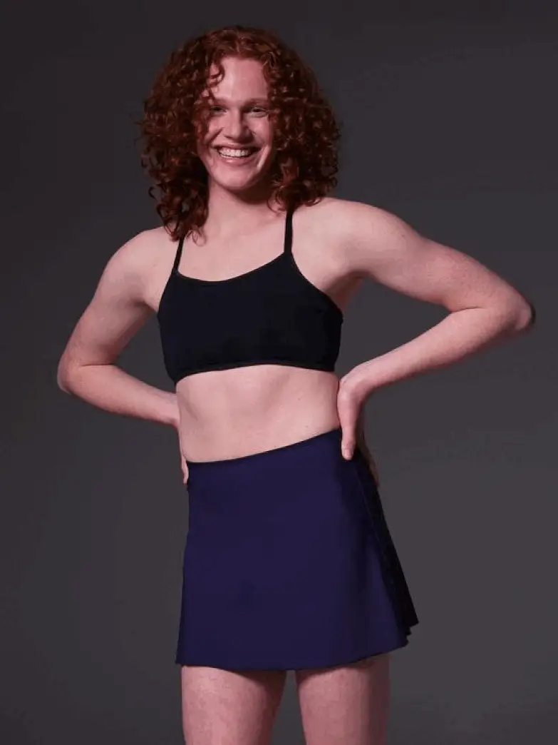 Swim Skirt dark blue - Image 8