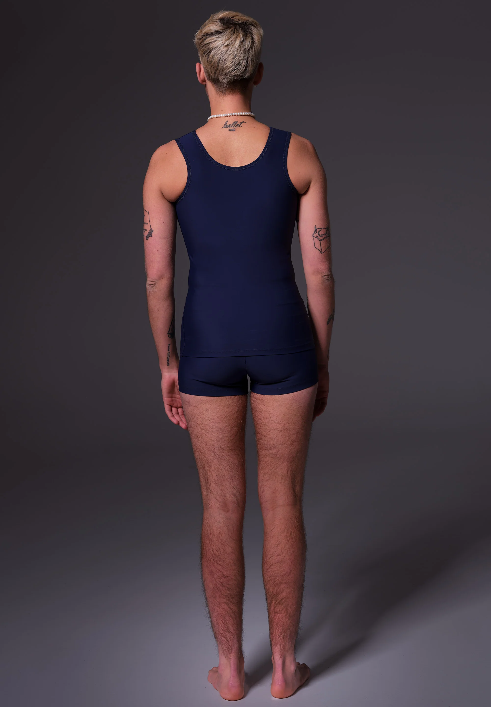 Fitted Built-in Swim Binder dark blue - Image 3