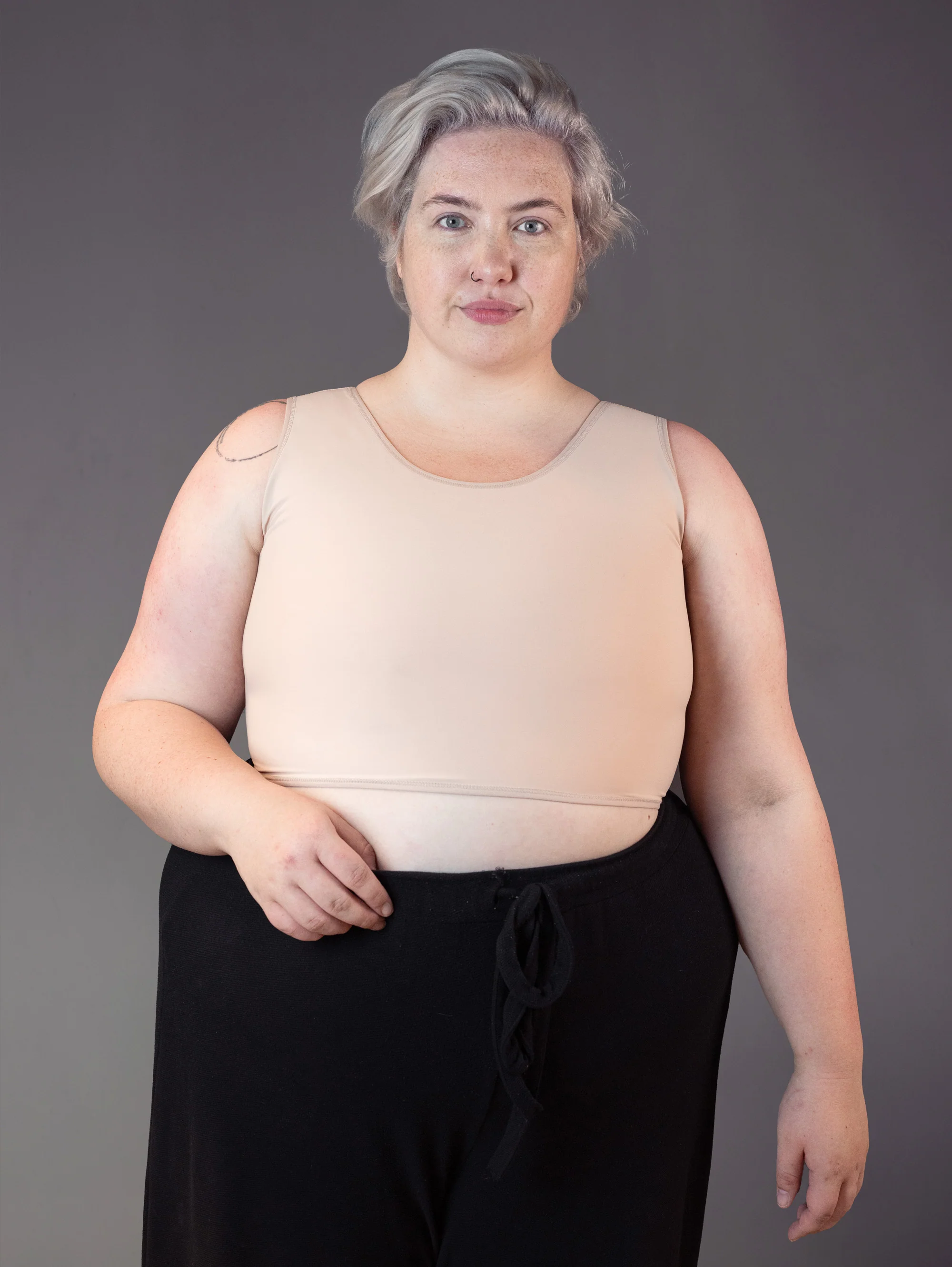 Short Binder beige - Image 5