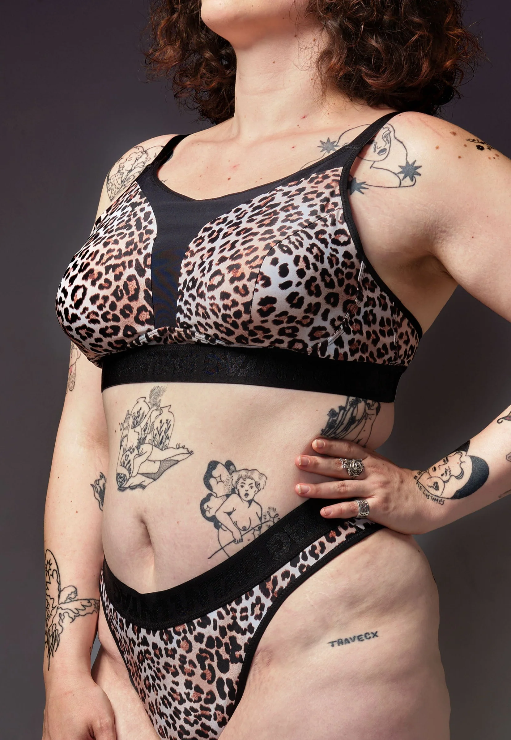 Signature Bralette leopard - Image 4