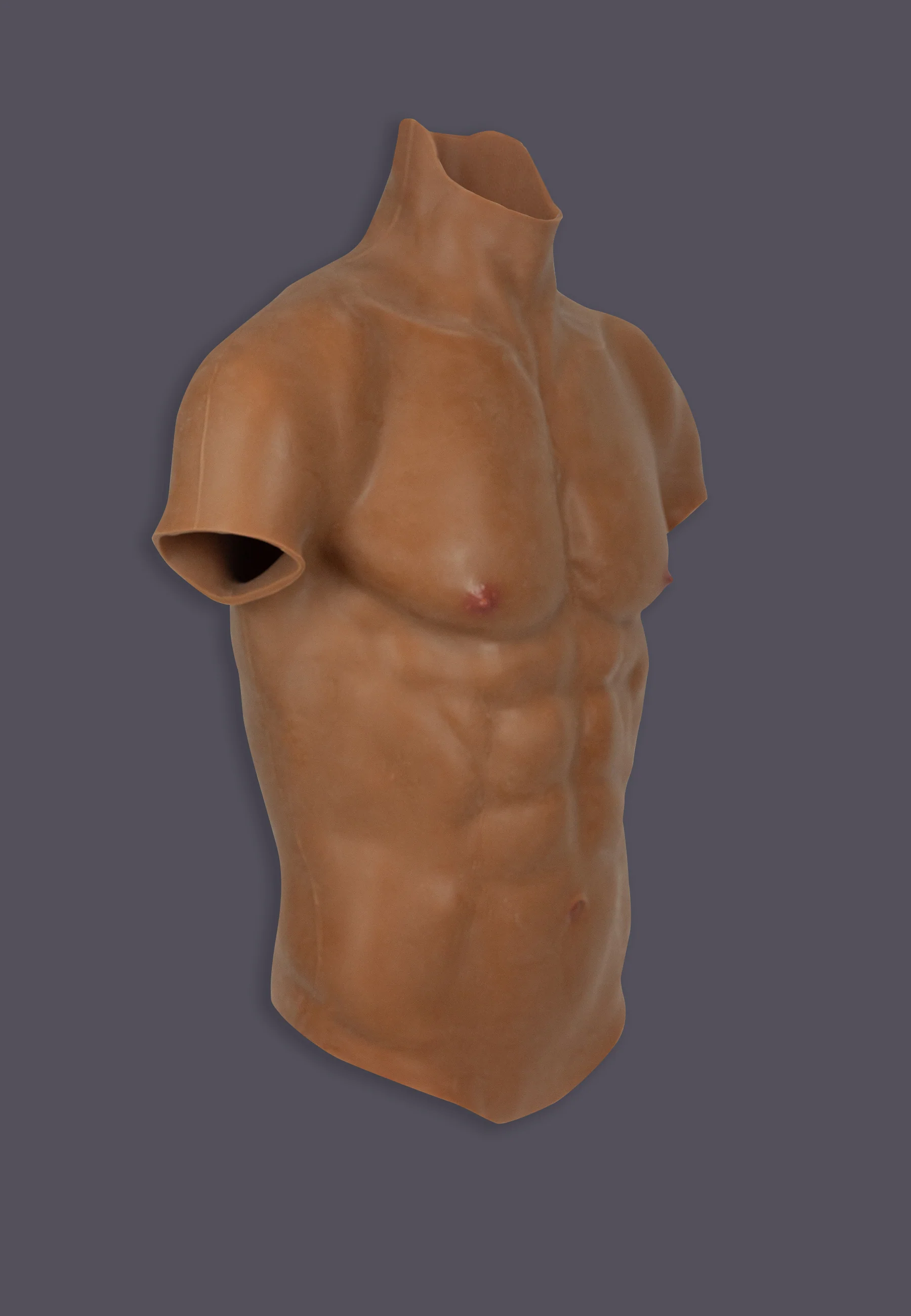 Silicone Torso Pecs and Abs chocolate - Image 4