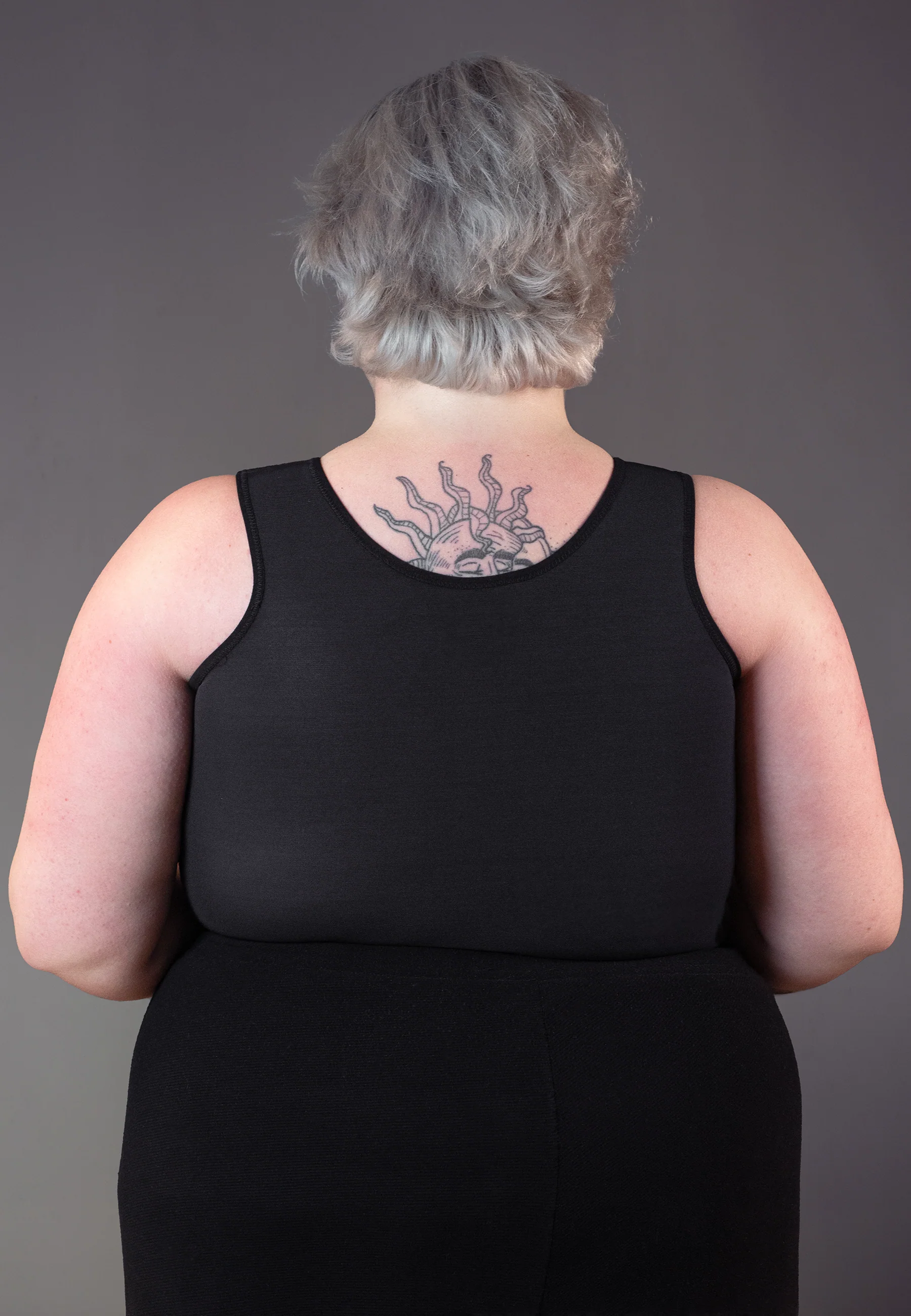 Singlet Binder Zipper black - Image 4