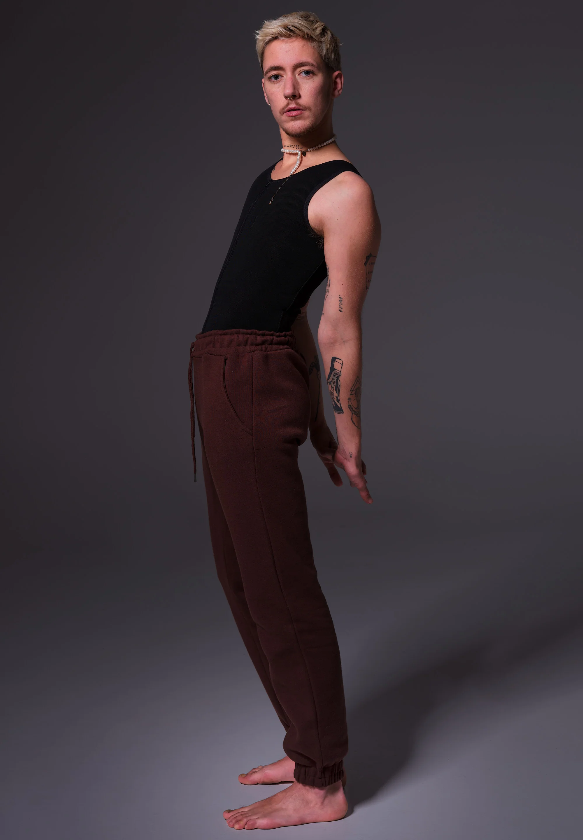 Singlet Binder Zipper black - Image 6