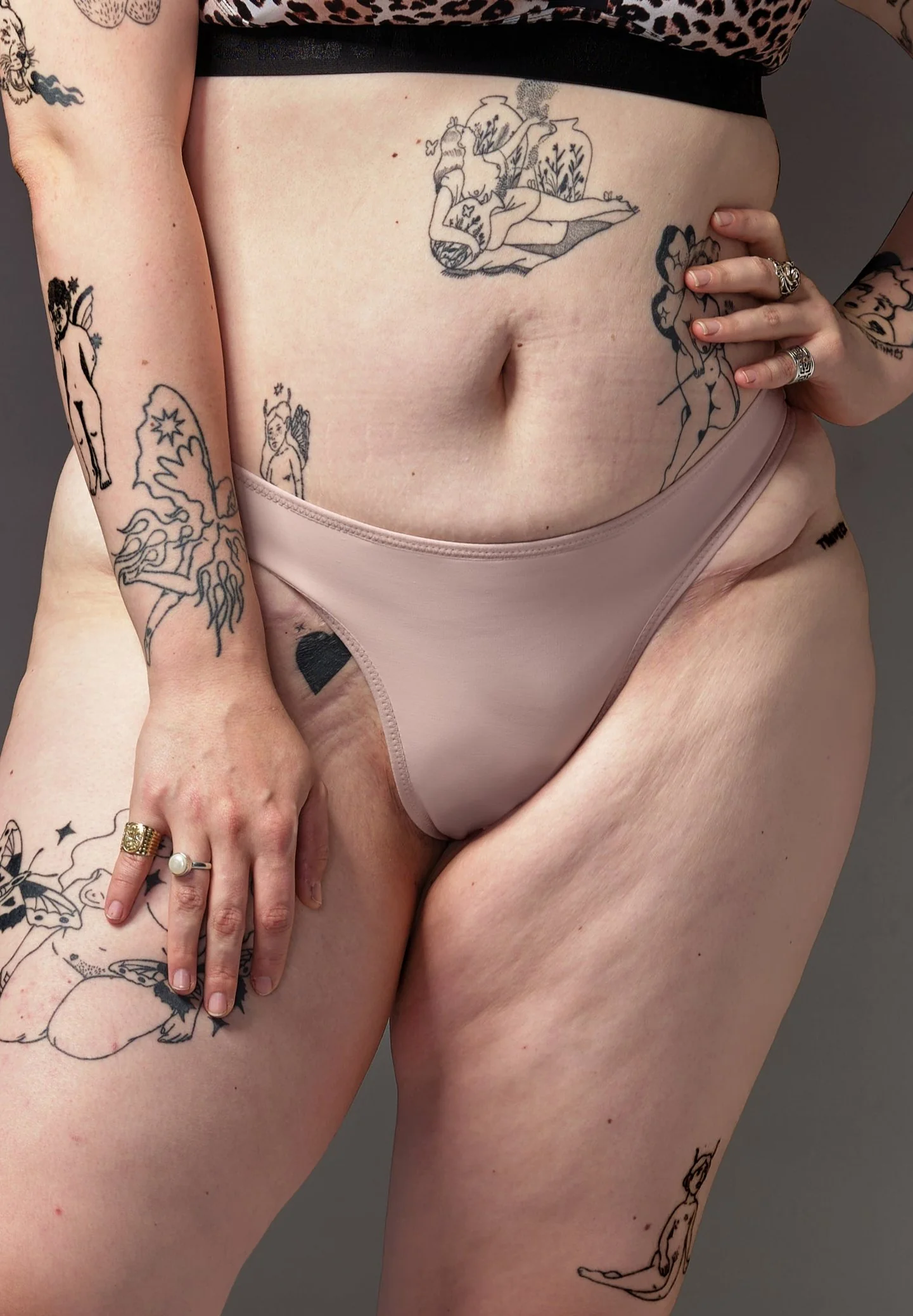 Tucking Thong Extra Strong beige - Image 4