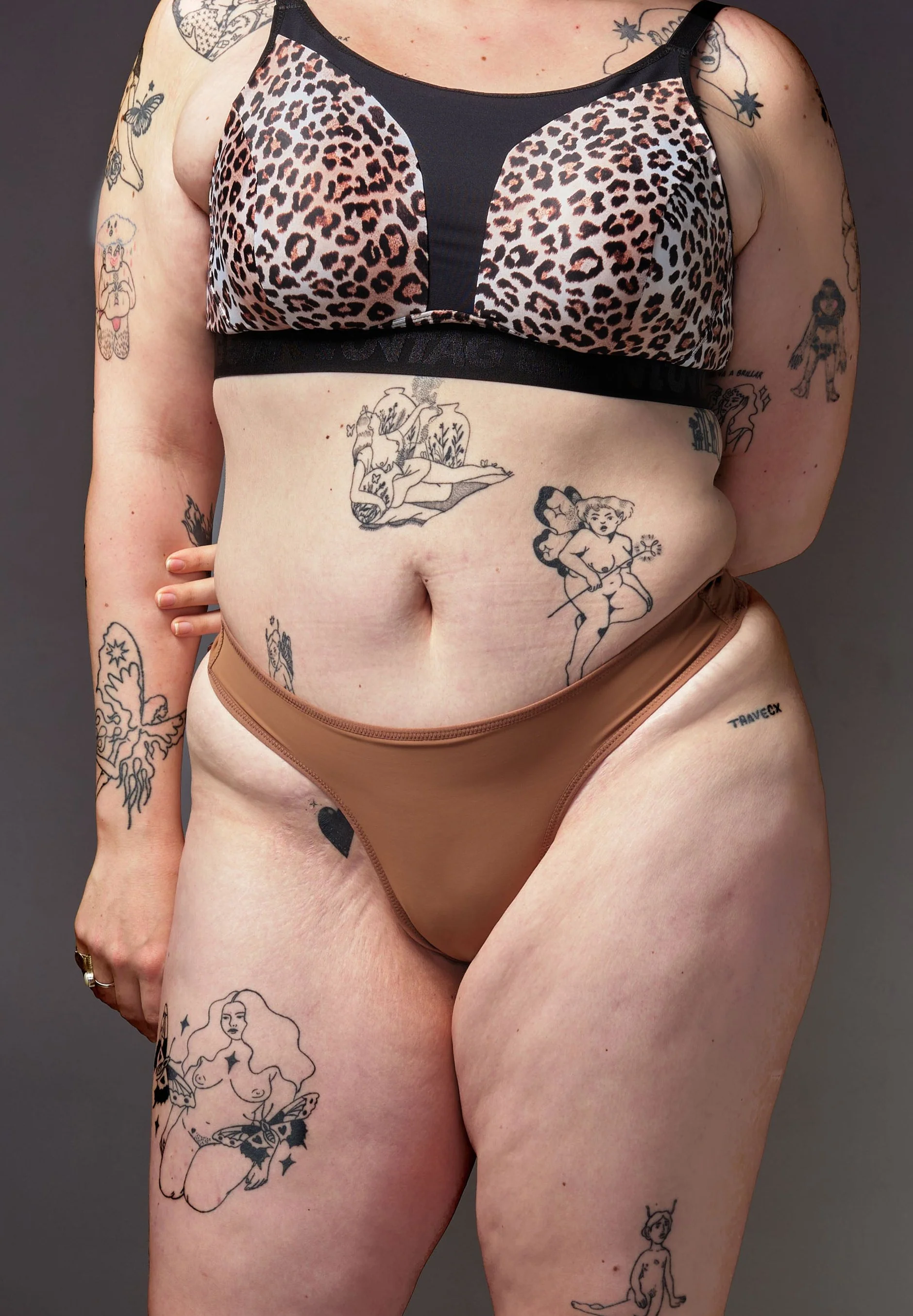 Tucking Thong Extra Strong chocolate - Image 3